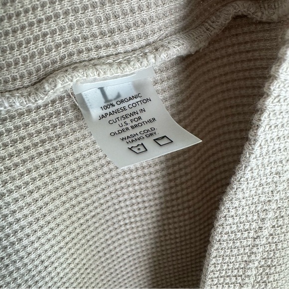 Olderbrother Waffle Ringer Tee - Picture 2 of 8